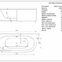 Фото акриловая ванна aquatek морфей 190*90 см, белая
