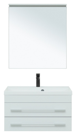 Фото комплект мебели aquanet верона 75 белый матовый