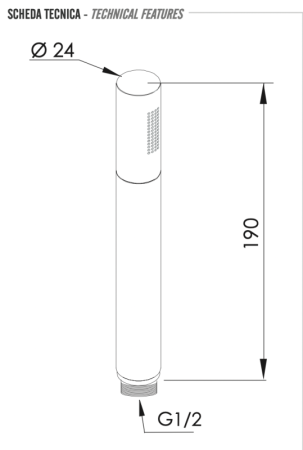 Фото ручной душ remer 317mmx, хром