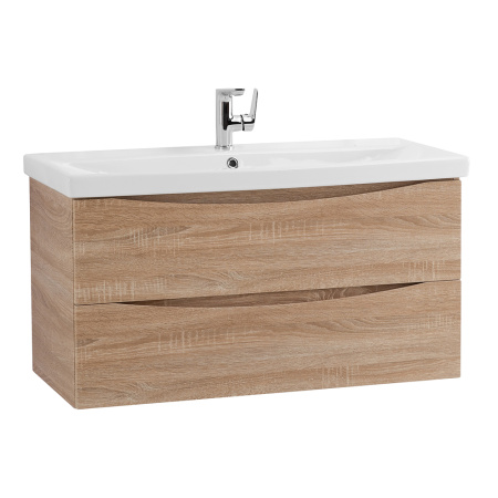 Фото тумба подвесная belbagno marino-cer 100 rovere bianco 