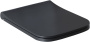 Фото сиденье для унитаза allen brau infinity 4.21014.31 микролифт, черный матовый