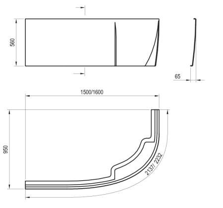 Фото фронтальная панель ravak rosa 95 l 150 см, cz55100a00 Фото фронтальная панель ravak rosa 95 l 150 см, cz55100a00