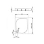 Фото душевой поддон radaway paros d mbd8012-03-1 120х80