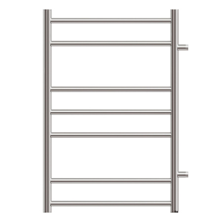 Фото полотенцесушитель водяной point аврора pn10558 п7 500x800 с боковым подключением 500, хром