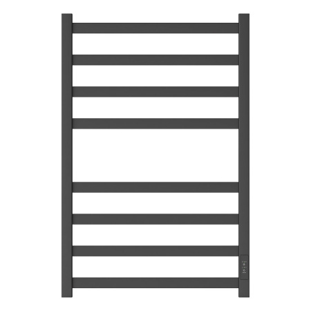 Фото полотенцесушитель электрический point меркурий pn83858b п8 500x800, диммер справа, черный