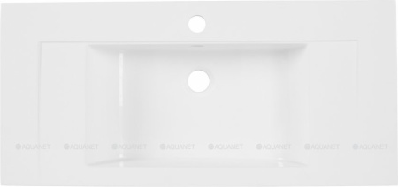 Фото раковина для тумбы de aqua кубика 80 wk 020, белая Фото раковина для тумбы de aqua кубика 80 wk 020, белая