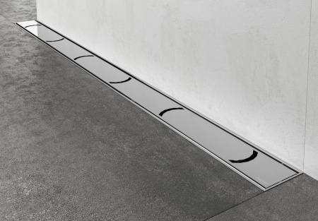 Фото душевой трап пристенный ravak chorme x01630 95 см, хром