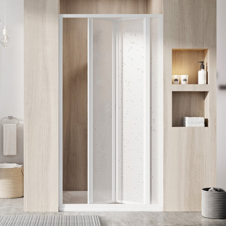 Фото дверь в нишу ravak supernova sdz3-80 белый+перл