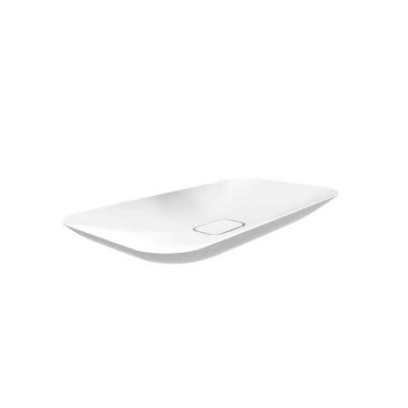 Фото раковина накладная creavit foglia fg180-00cb00e-0000 80 см, белая