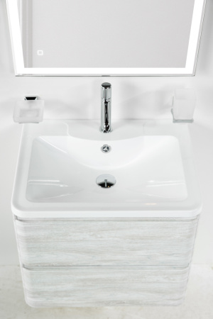 Фото тумба подвесная belbagno albano 70 rovere vintage bianco 