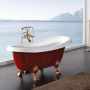 Фото акриловая ванна belbagno bb04-ros 170x80