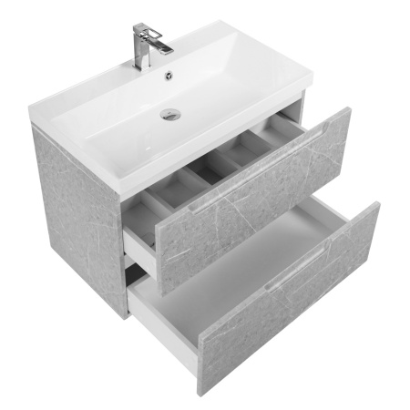 Фото тумба подвесная belbagno vittoria 80 toros bianco 