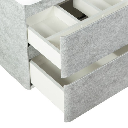 Фото тумба подвесная  belbagno albano-cer 80 cemento verona grigio 