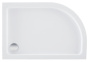 Фото поддон акриловый aquanet gl180 120*80 см r, белый