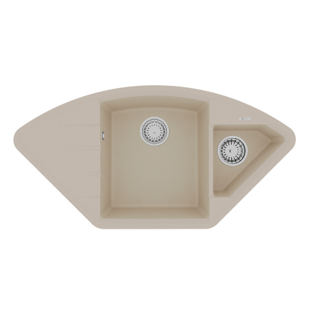 Фото мойка кухонная lemark irkana 980 бежевый