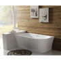 Фото акриловая ванна belbagno bb410-1700-780-l белая левая 170х78