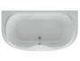 Фото акриловая ванна aquatek мелисса 180*95 см,белая