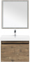 Фото комплект мебели aquanet nova lite 75 дуб рустикальный (1 ящик)