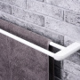Фото полотенцедержатель wasserkraft kammel k-8340w штанга двойная белый