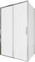 Фото душевой угол aquanet pleasure evo ae65-120x90-ct 120*90*190 см, профиль хром, прозрачное стекло