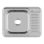 Фото кухонные мойки iddis basic bas65pli77 нержавеющая сталь, полированный , l, 65х50