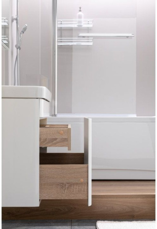 Фото комплект мебели aquanet софия 105 белый