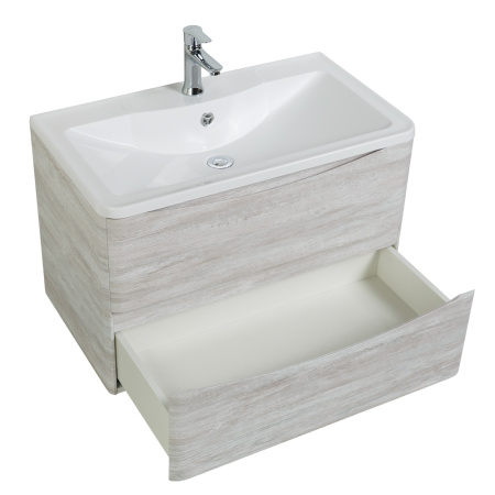 Фото тумба подвесная  belbagno acqua 80 rovere vintage bianco 