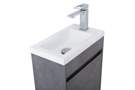 Фото тумба подвесная belbagno pietra mini 40-l stucco cemento, левая