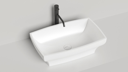 Фото раковина salini s-stone gloria 04 1102204mrf, матовая покраска по ral полностью