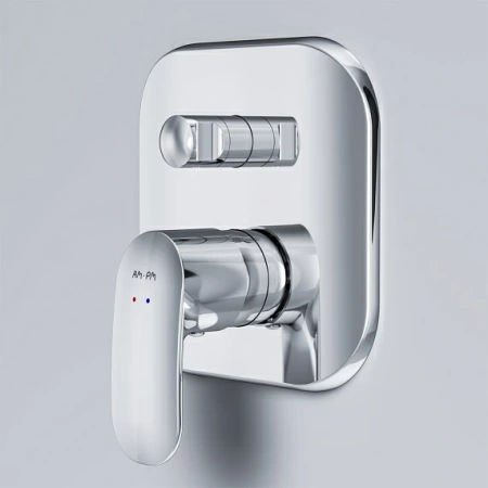 Фото смеситель для ванны и душа am.pm sensation, хром