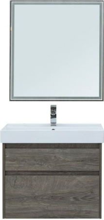 Фото комплект мебели aquanet nova lite 75 дуб рошелье (2 ящика)