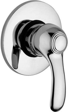 Фото встраиваемый смеситель для душа paffoni flavia fa010cr, хром