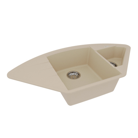 Фото мойка кухонная lemark irkana 980 бежевый