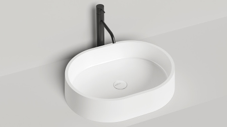 Фото раковина salini s-stone gloria 10 1102211mrf, матовая покраска по ral полностью