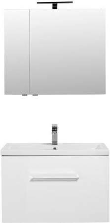 Фото комплект мебели aquanet порто 80 белый