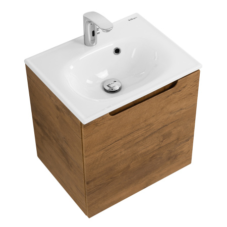 Фото тумба подвесная belbagno etna 50 rovere nature, левая