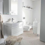 Фото раковина duravit vero 454100000 белый 100