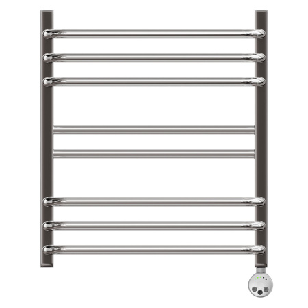 Фото полотенцесушитель электрический point омега pn90156se п8 500x600 левый/правый, хром