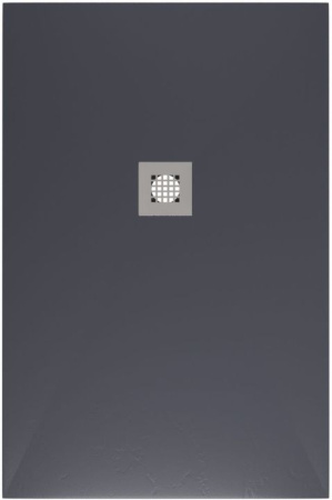 Фото поддон литьевой камень allen brau priority 8.31006-am 120*80 см, антрацит