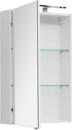 Фото зеркало-шкаф aquanet августа 58 белый