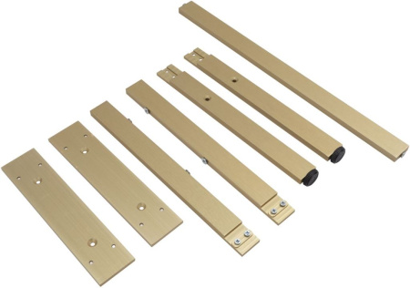 Фото ножки для мебели allen brau reality 80 1.320a12.03 латунь браш