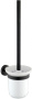 Фото ершик для унитаза allen brau priority 6.31008-31, белый/черный матовый
