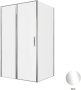 Фото душевой угол allen brau priority 3.31007.00 + 3.31016.00 120*90*200 см, профиль хром