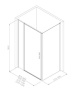 Фото душевой угол allen brau priority 3.31008.ba + 3.31020.ba 120*100*200 см, профиль серебро браш