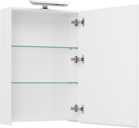 Фото зеркало-шкаф aquanet йорк 60 белый