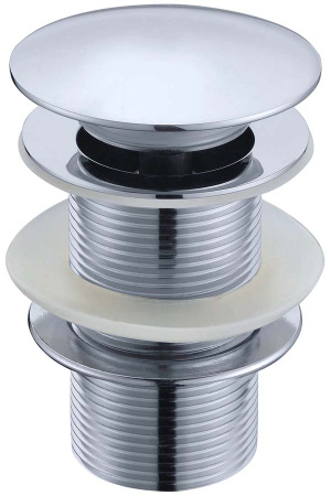 Фото донный клапан без перелива boheme brillante 612, хром