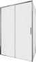 Фото душевой угол aquanet pleasure evo ae65-130x80-ct 130*80*190 см, профиль хром, прозрачное стекло