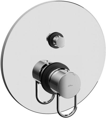 Фото встраиваемый смеситель для ванны и душа paffoni joker jk015cr, хром