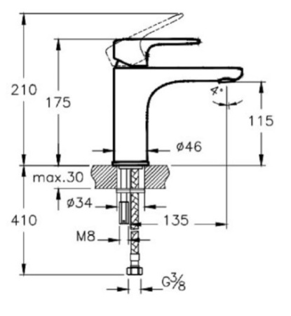 Фото комплект смесителей vira flow round a42302exp, хром
