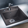 Фото мойка для кухни из искусственного камня blanco dalago 5 518522 алюметаллик